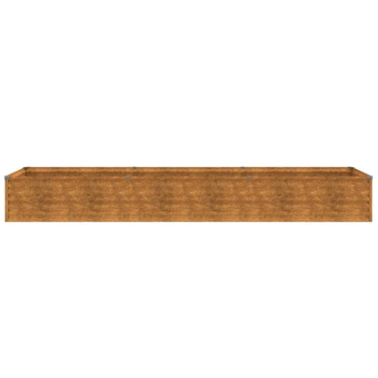 Garden Raised Bed 291x50x36 cm Corten Steel