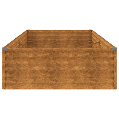 Garden Raised Bed 195x100x36 cm Corten Steel