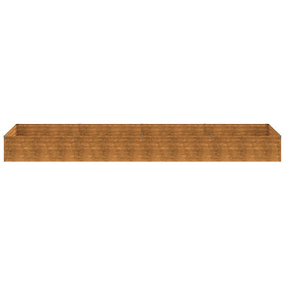 Garden Raised Bed 387x100x36 cm Corten Steel