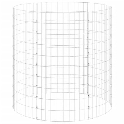 Garden Composter Ø100x100 cm Galvanised Steel