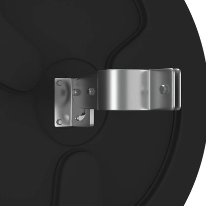 Outdoor Convex Traffic Mirror Black Ø45 cm Polycarbonate