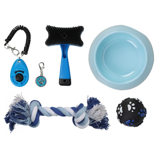 6 Piece Dog Play and Care Set