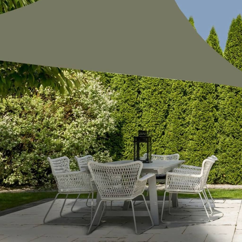 Shade Cloth 3x3x3 m Green Triangle