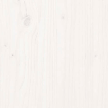 Outdoor Kitchen Doors 2 pcs White 50x9x82 cm Solid Wood Pine
