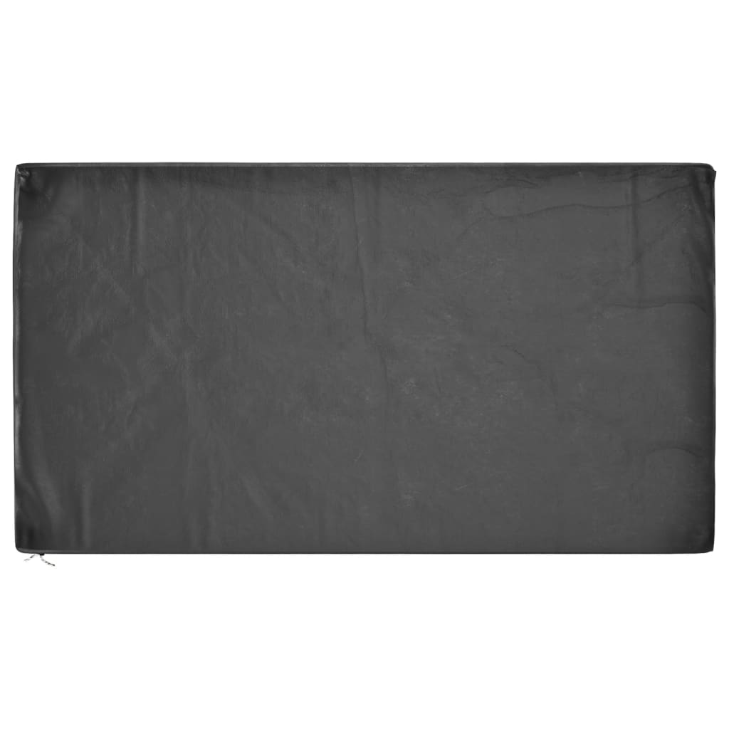 Garden Furniture Covers 2 pcs 8 Eyelets 125x70x35 cm Rectangular