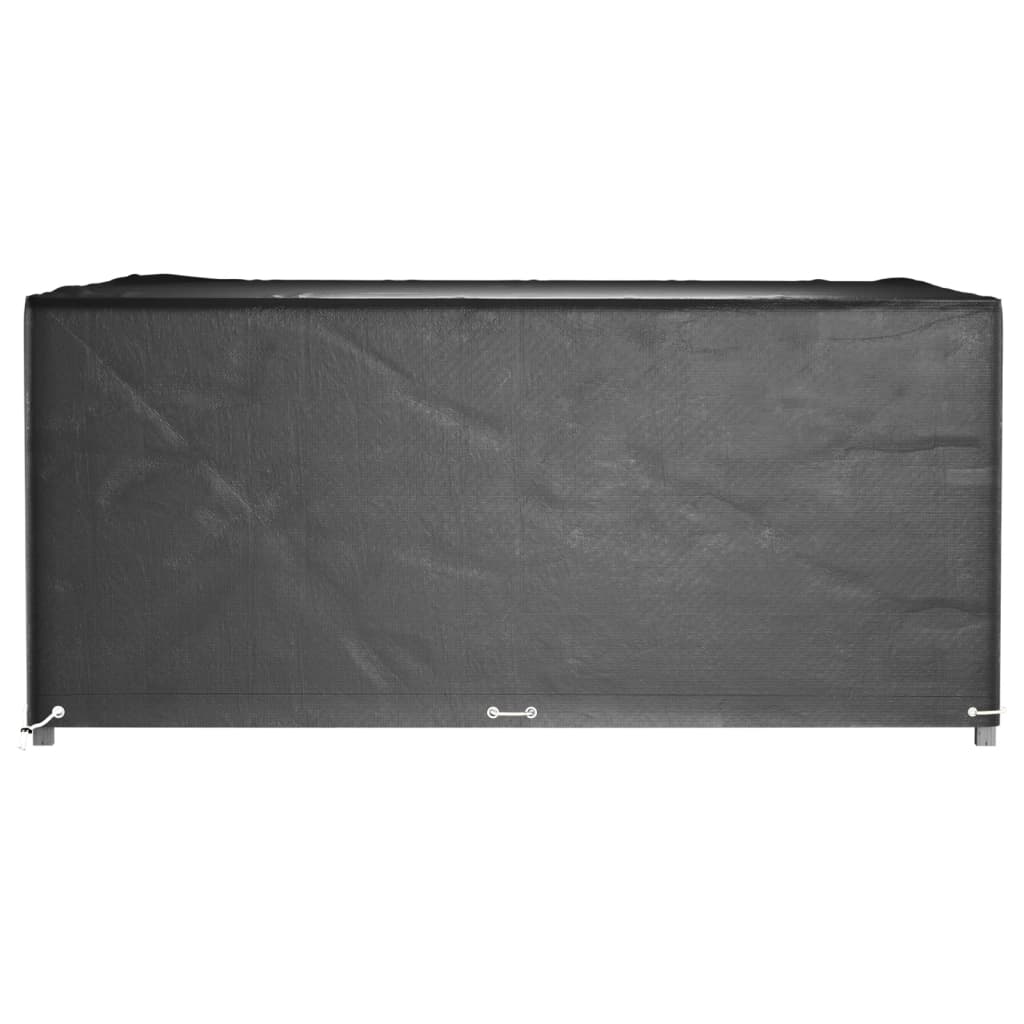 Garden Furniture Covers 2 pcs 16 Eyelets 205x205x90 cm Square