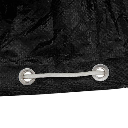 L-Shaped Garden Furniture Covers 2 pcs 12 Eyelets 185x185x90 cm