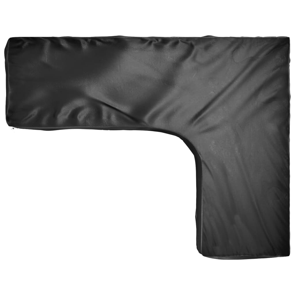 L-Shaped Garden Furniture Covers 2 pcs 18 Eyelets 285x220x80 cm