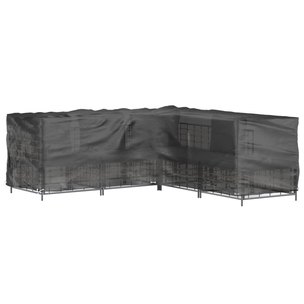 L-Shaped Garden Furniture Cover 20 Eyelets 300x300x70 cm