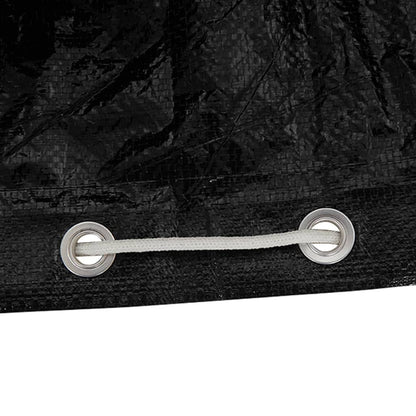 L-Shaped Garden Furniture Cover 16 Eyelets 210x260x80 cm