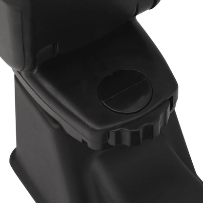 Car Armrest Black 12x29x(32-46) cm ABS