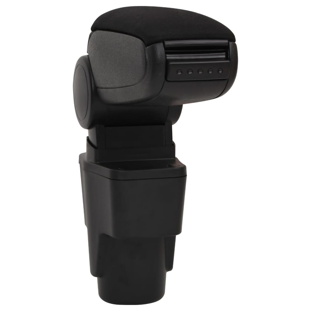 Car Armrest Black 13x34x(36.5-53) cm ABS