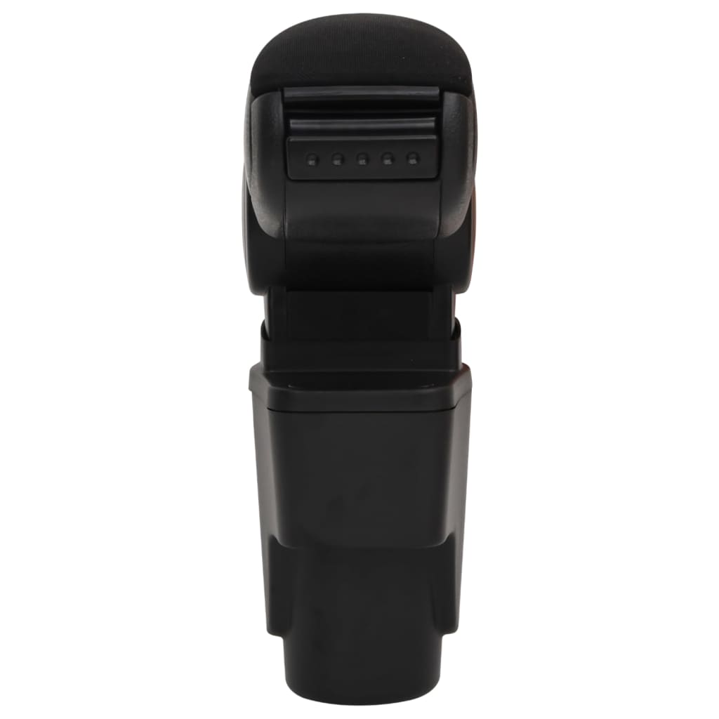 Car Armrest Black 13x34x(36.5-53) cm ABS