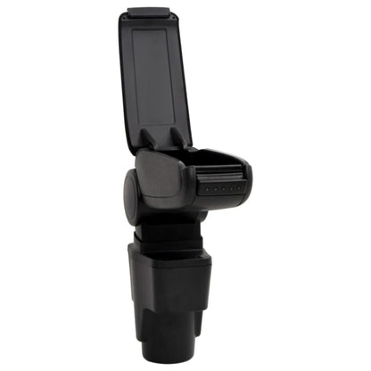 Car Armrest Black 13x34x(36.5-53) cm ABS