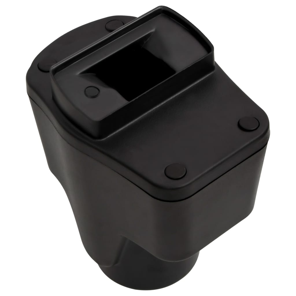 Car Armrest Black 13x34x(36.5-53) cm ABS