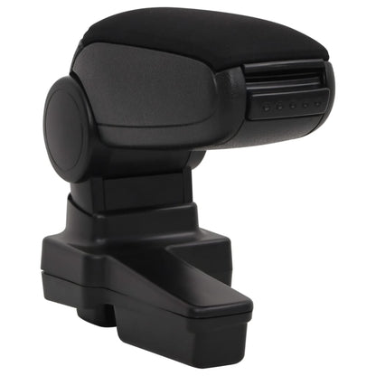 Car Armrest Black 14.5x32x(27-46) cm ABS