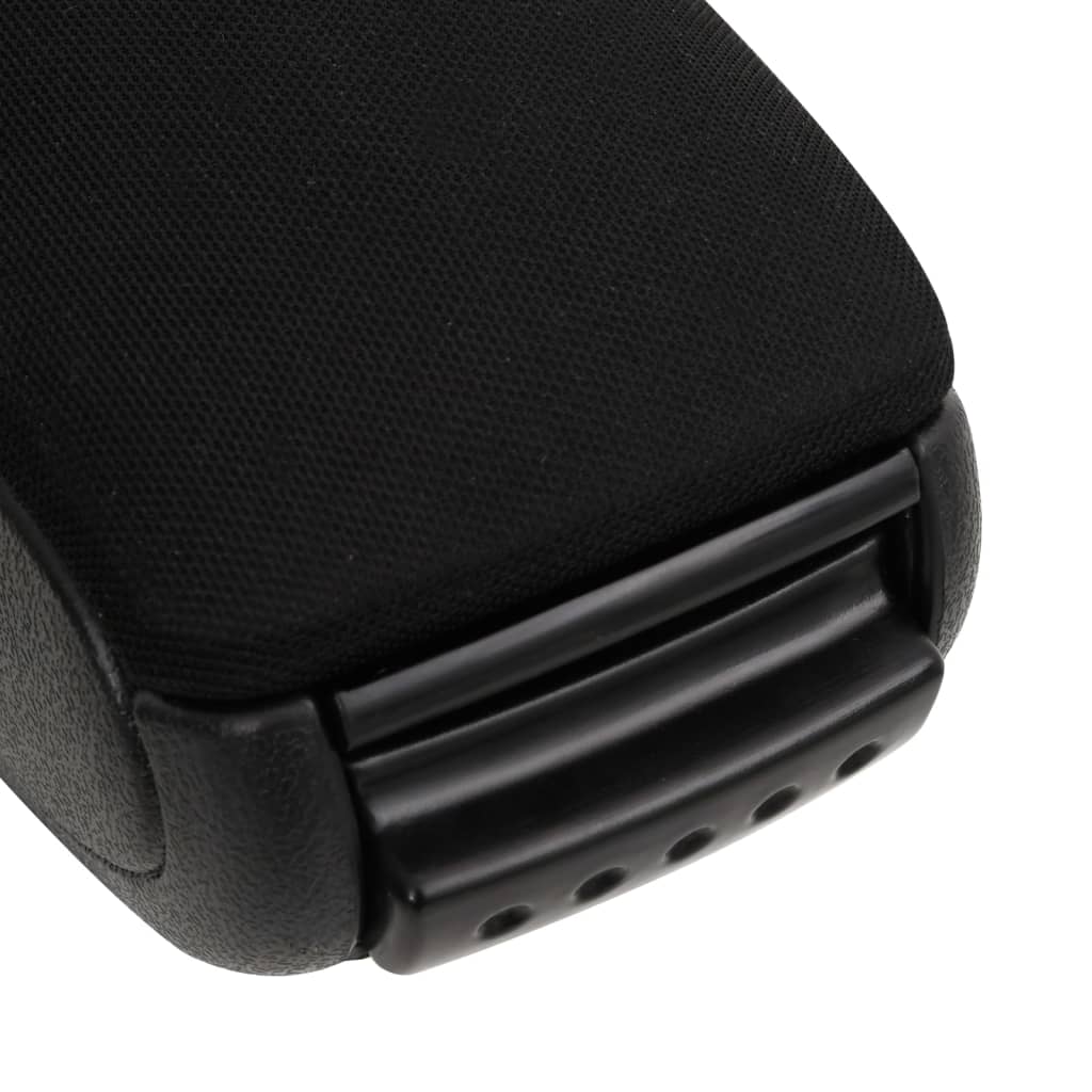 Car Armrest Black 13.5x32.5x(31-46.5) cm ABS