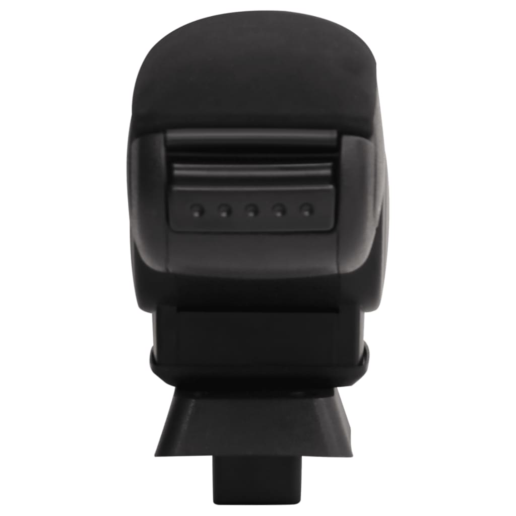 Car Armrest Black 12x33x(24-42) cm ABS