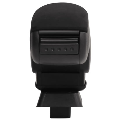 Car Armrest Black 12x33x(24-42) cm ABS