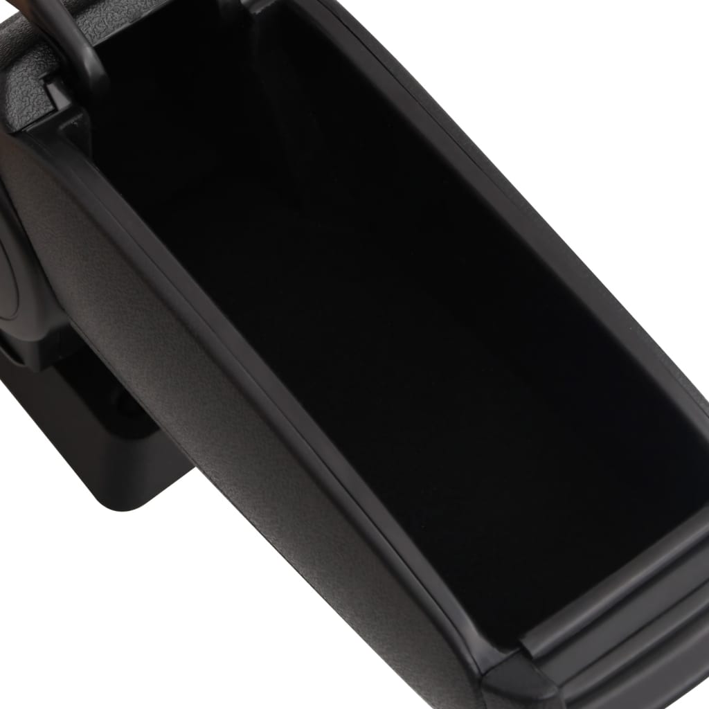 Car Armrest Black 12x33x(24-42) cm ABS