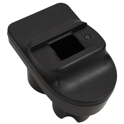 Car Armrest Black 13x36x(30-46) cm ABS