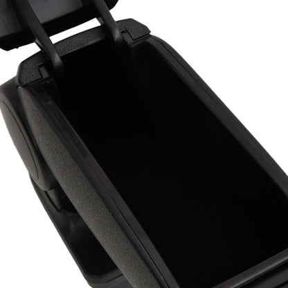 Car Armrest Black 13x36x(30-46) cm ABS