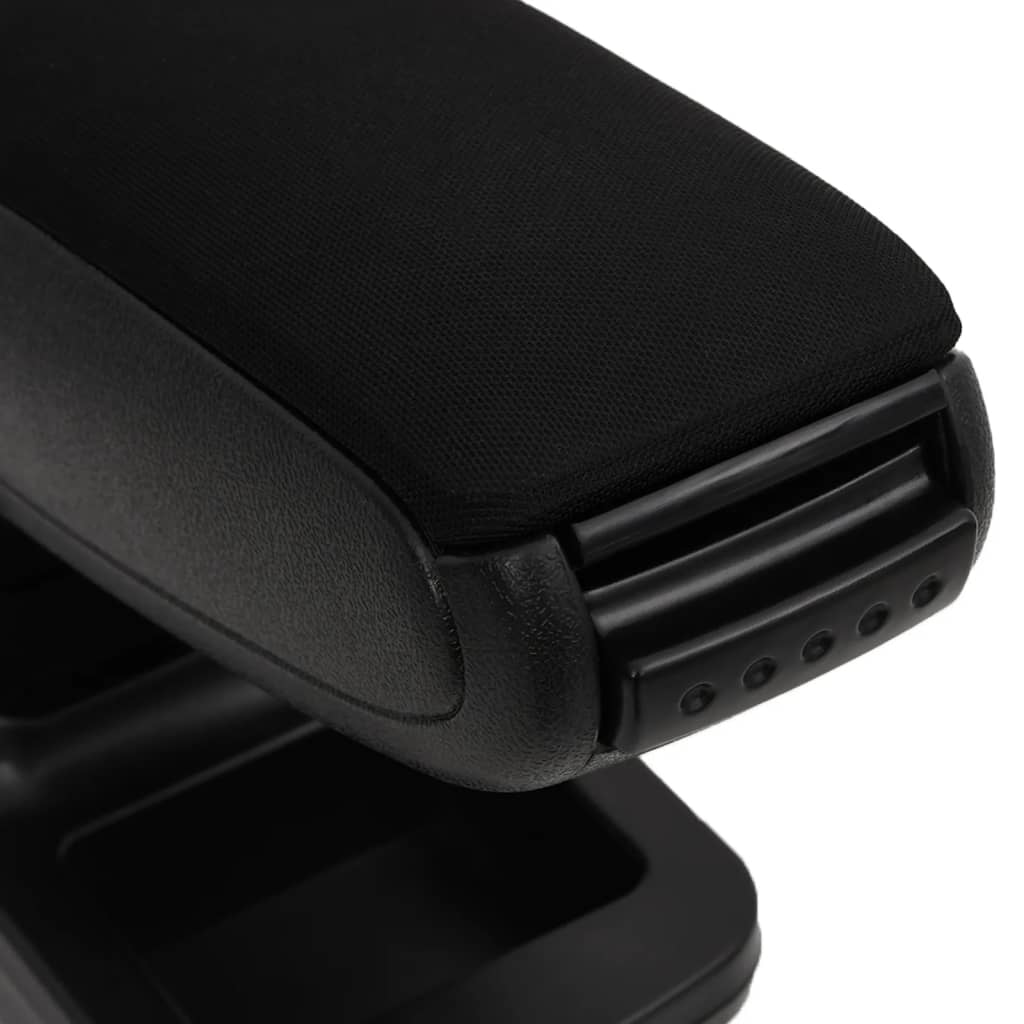 Car Armrest Black 14x33x(30-45.5) cm ABS