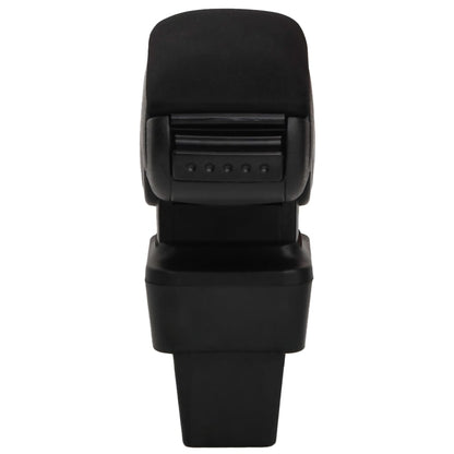 Car Armrest Black 13x34x(33-46) cm ABS
