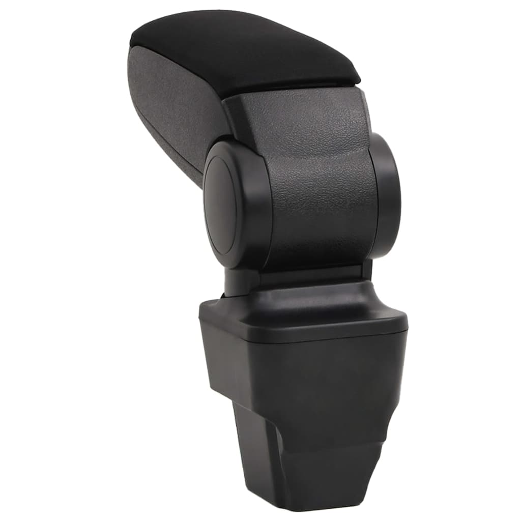 Car Armrest Black 13x34x(33-46) cm ABS