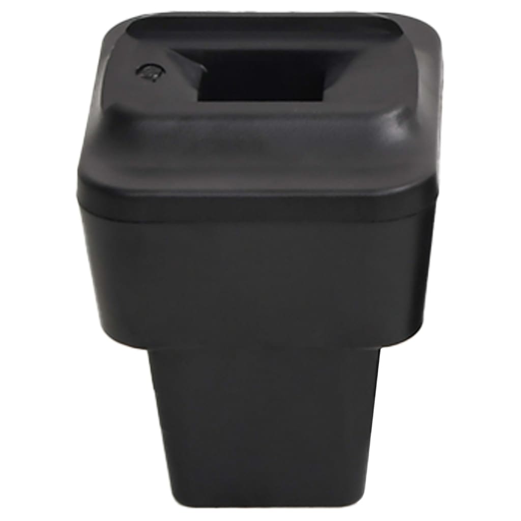 Car Armrest Black 13x34x(33-46) cm ABS