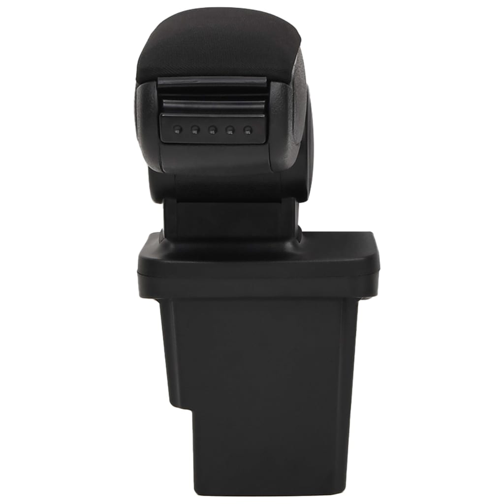 Car Armrest Black 17x32x(37-53) cm ABS