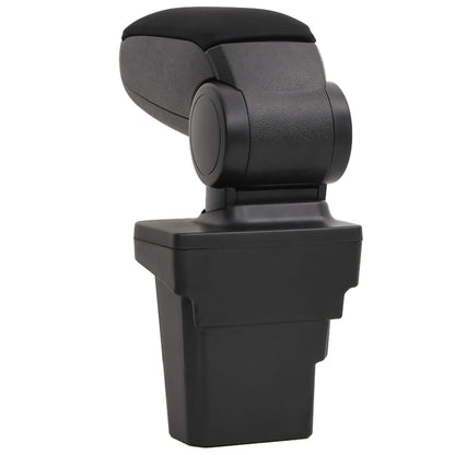Car Armrest Black 17x32x(37-53) cm ABS