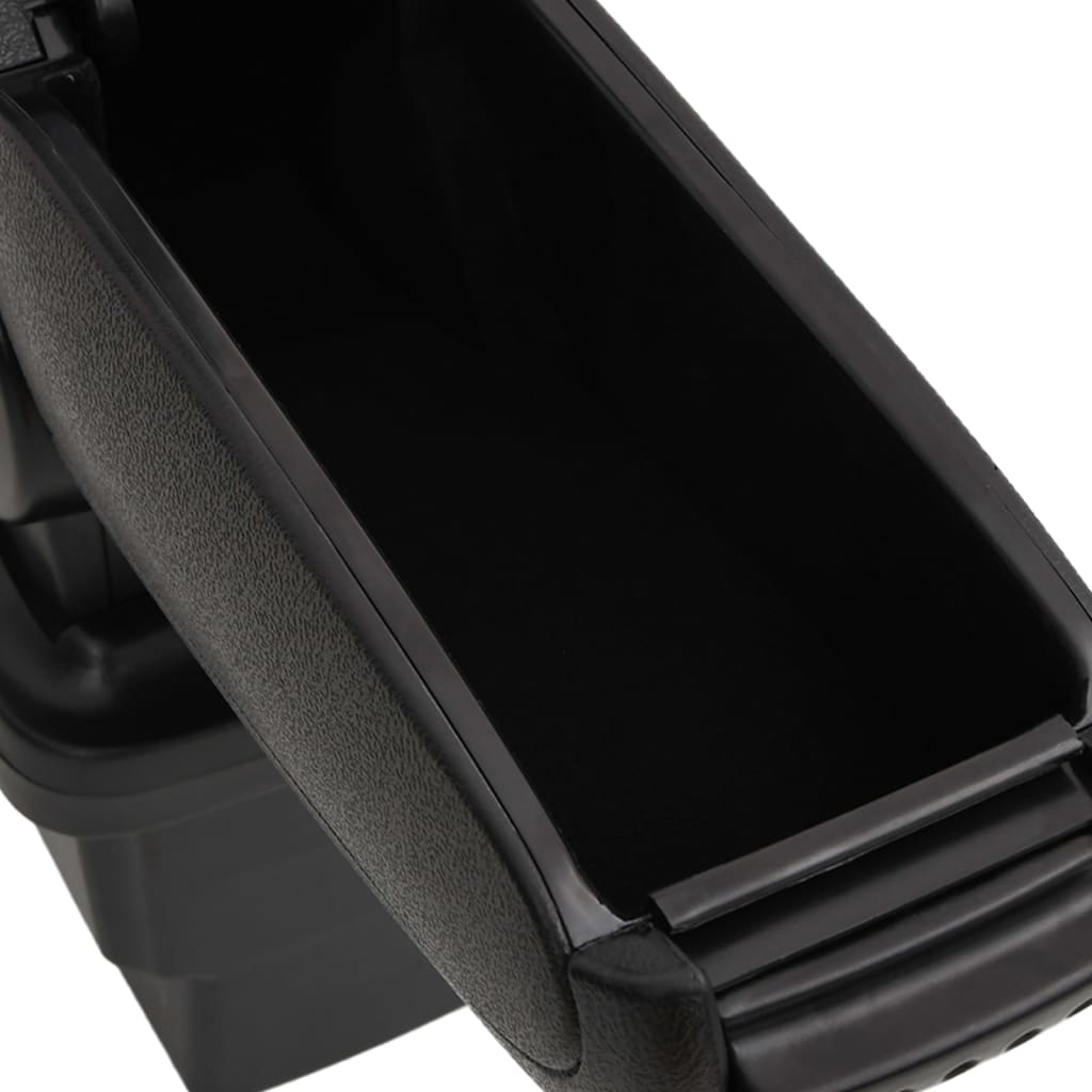 Car Armrest Black 17x32x(37-53) cm ABS