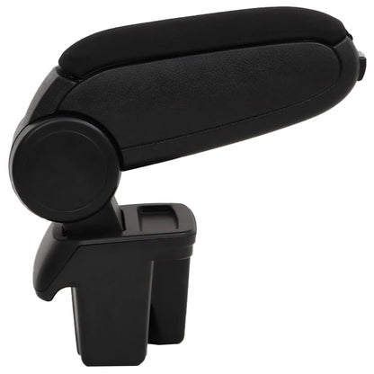 Car Armrest Black 15x31x(28-44) cm ABS