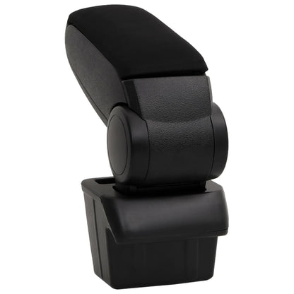 Car Armrest Black 15x31x(28-44) cm ABS