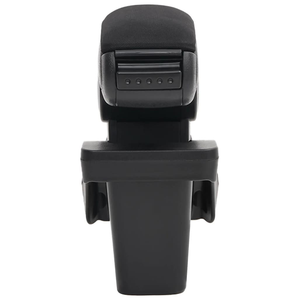 Car Armrest Black 16x30x(40-50) cm ABS