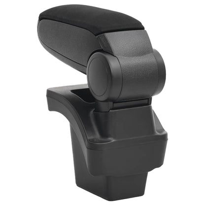 Car Armrest Black 16x30x(40-50) cm ABS