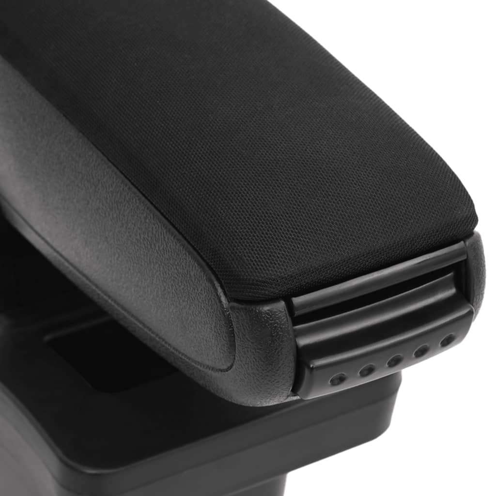 Car Armrest Black 16x30x(40-50) cm ABS
