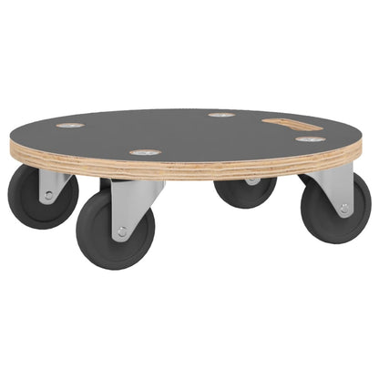 Transport Trolleys 2 pcs Round Ø38x11.5 cm