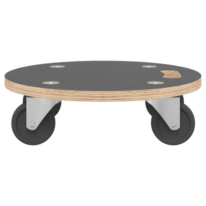 Transport Trolleys 2 pcs Round Ø38x11.5 cm