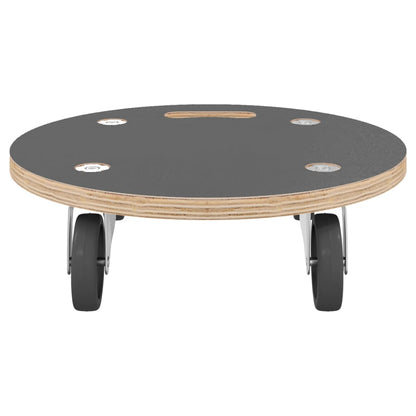 Transport Trolleys 2 pcs Round Ø38x11.5 cm