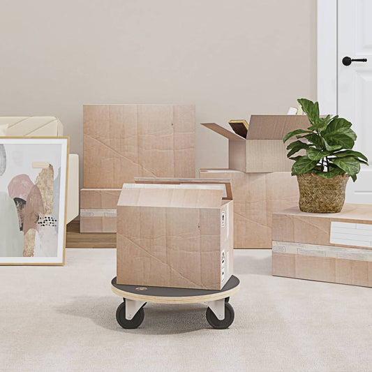 Transport Trolleys 2 pcs Round Ø38x11.5 cm