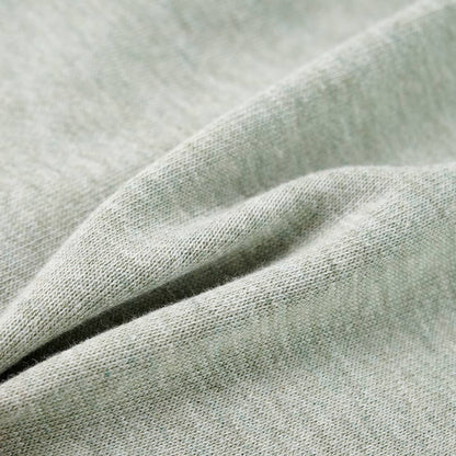 Kids' Hooded Sweatshirt with Zip Light Khaki Melange 140