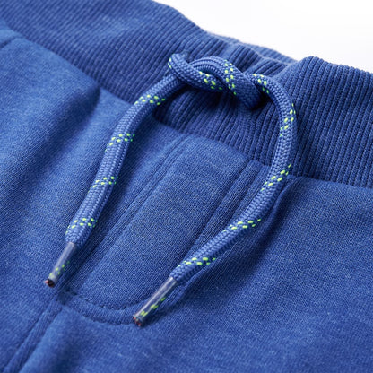 Kids' Sweatpants Blue Melange 116