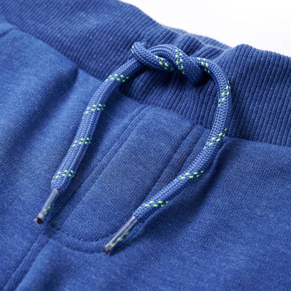 Kids' Sweatpants Blue Melange 128