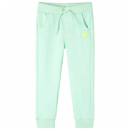 Kids' Sweatpants Bright Green 116