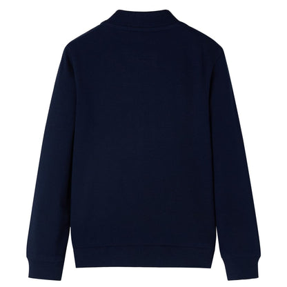 Kids' Sweatshirt with Zip Navy 92
