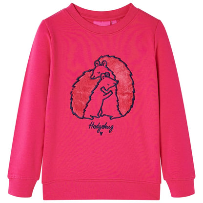 Kids' Sweatshirt Bright Pink 104