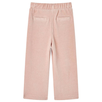 Kids' Pants Corduroy Light Pink 92