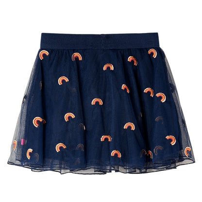 Kids' Skirt with Tulle Navy 140